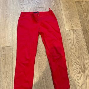 red pants